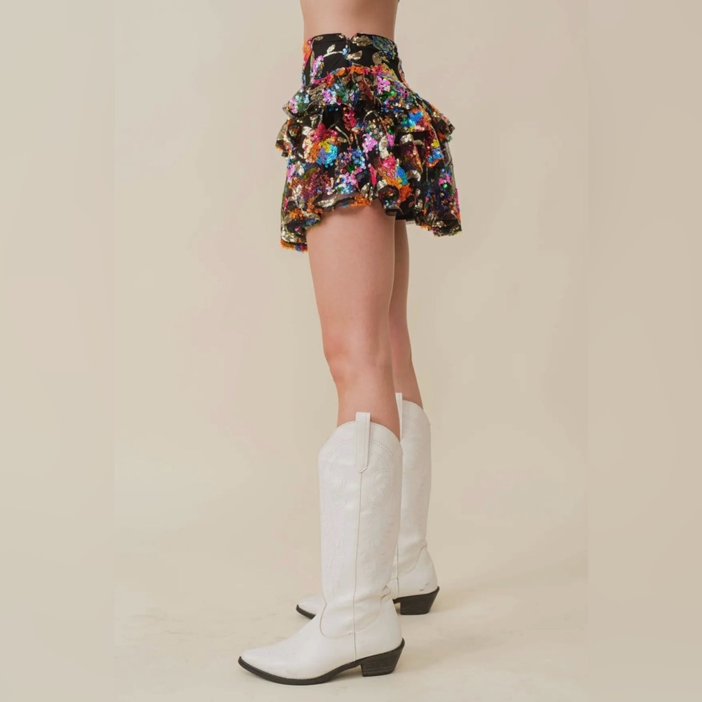NWT - Neon Lights - Skort - Picture 2 of 2